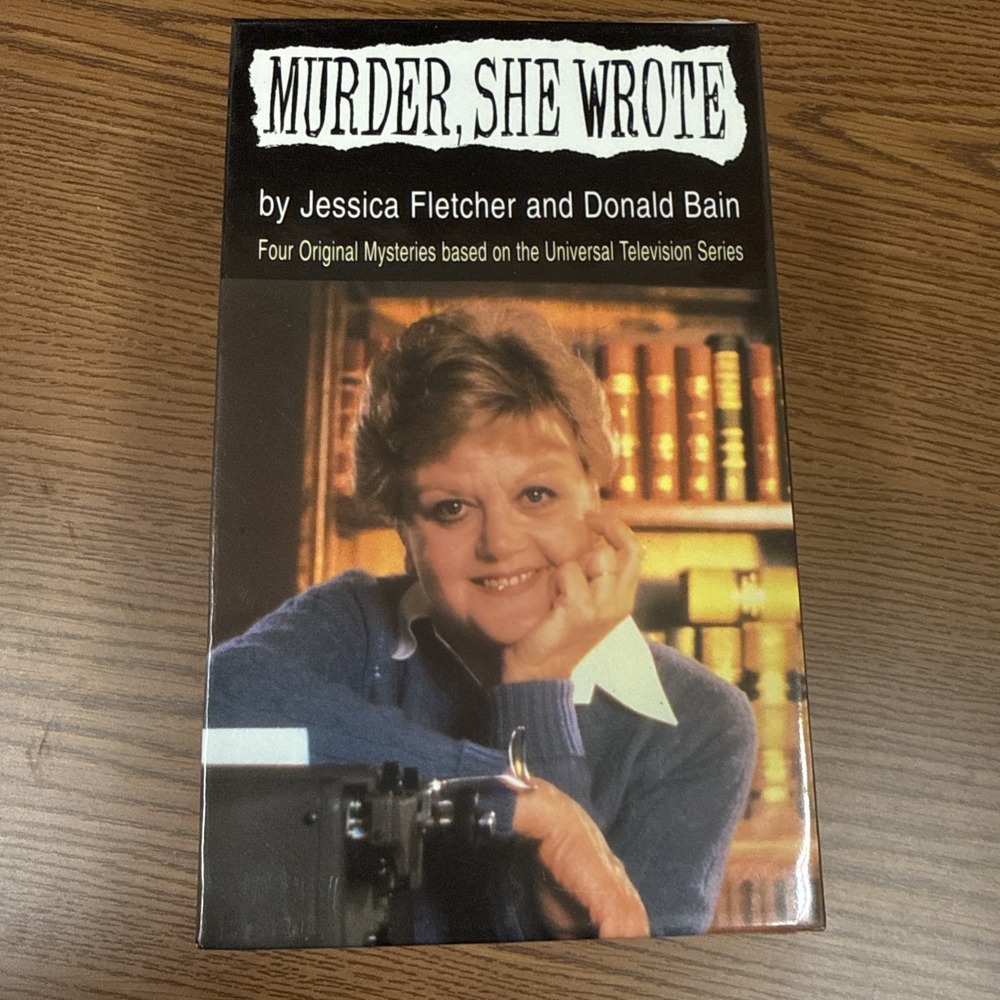 1995 Signet Murder She Wrote Paperback Box Set ~ NOS NIB Four Mysteries Fletcher